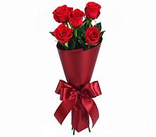 Букет 5 Красных роз Эдлесс Лав в Шерегеше