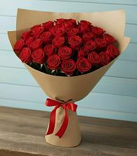 Букет Красные розы Милано в Шерегеше
