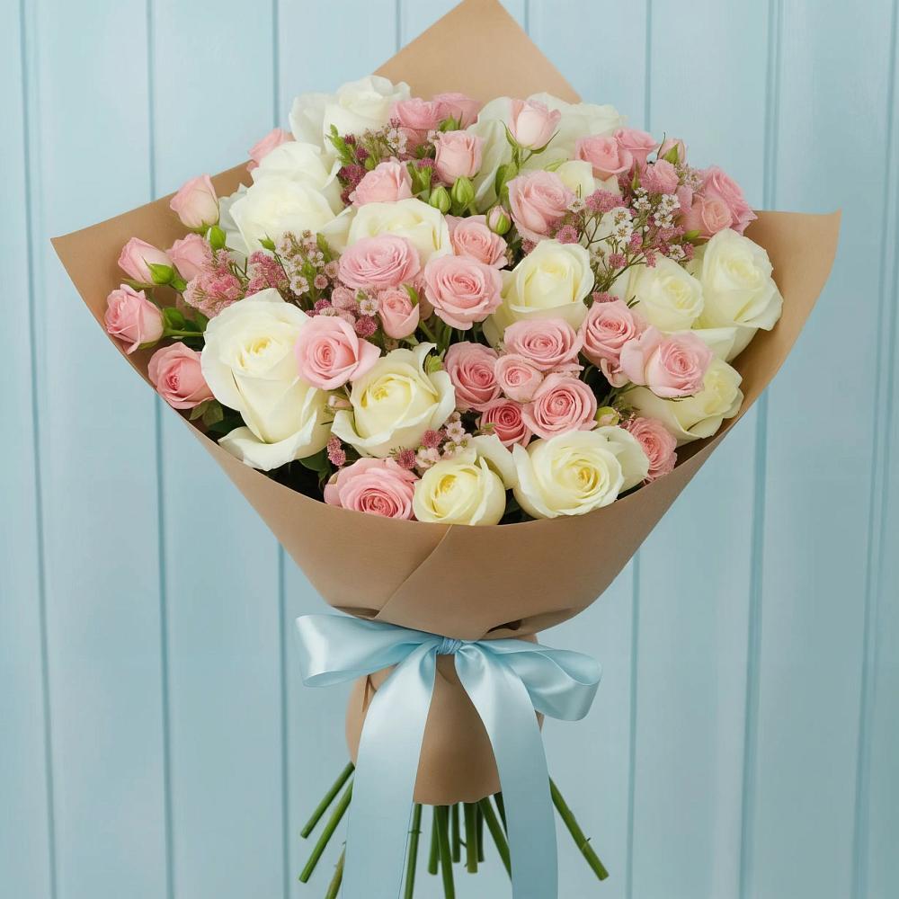 Букет цветов из: Розы в Шерегеше