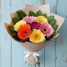 Букет цветов из:  Герберы в Шерегеше