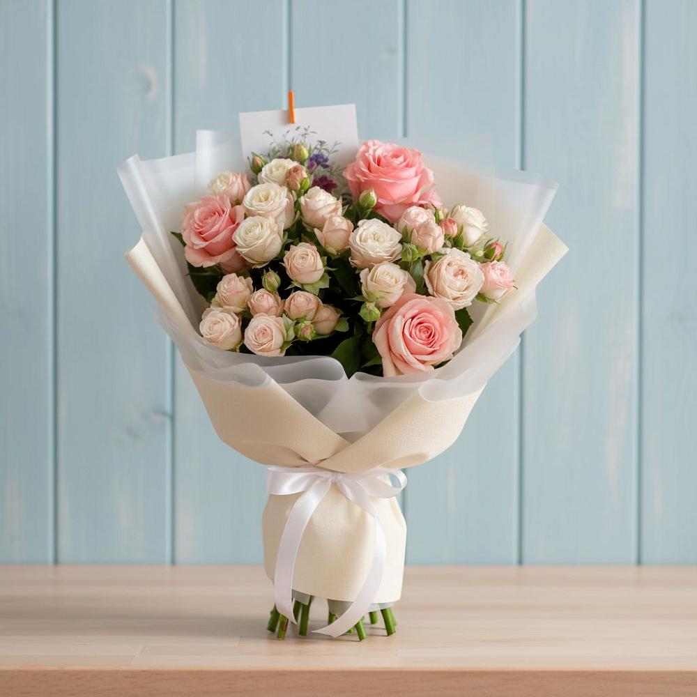 Букет цветов из: Розы в Шерегеше