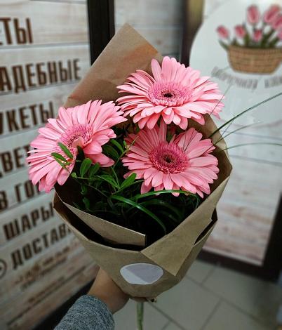 Букет цветов из: Герберы в Шерегеше