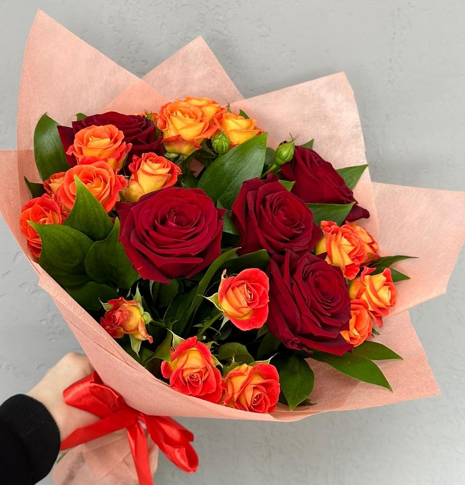 Букет Любовь и восторг в Шерегеше