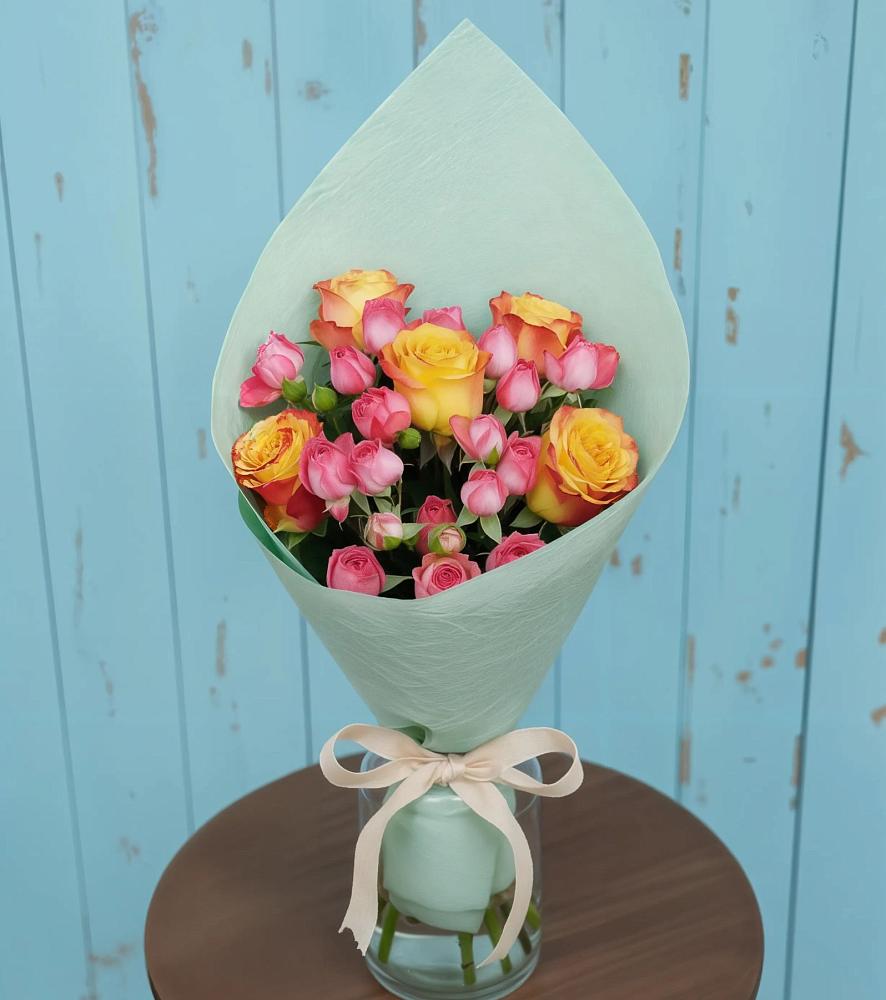 Букет цветов из: Розы в Шерегеше