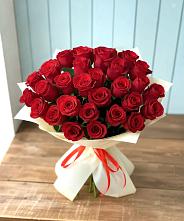 Букет 29 Красных роз в Шерегеше