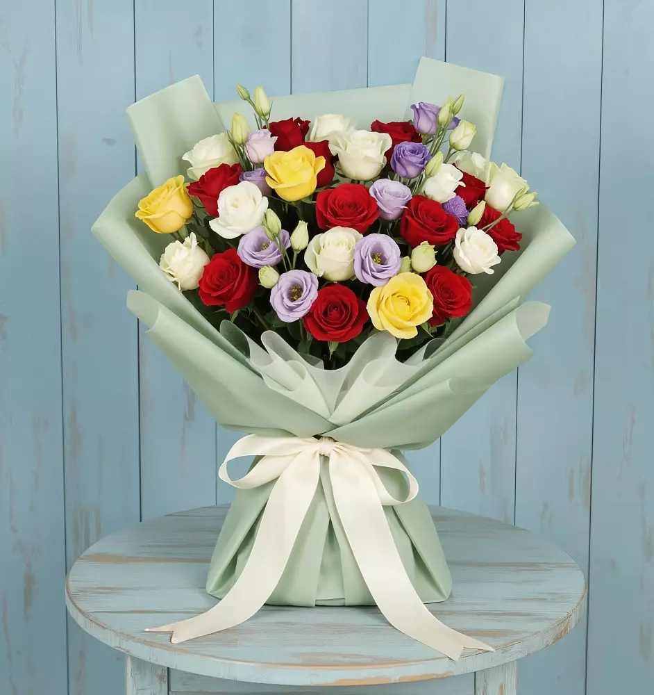 Букет цветов из: Розы в Шерегеше