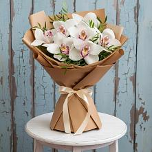 Букет цветов из:  Орхидеи и Розы в Шерегеше